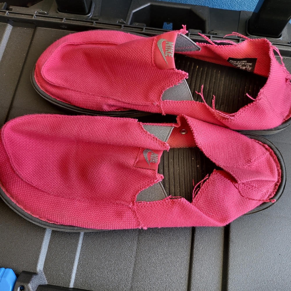 Men Pink Canvas Nike